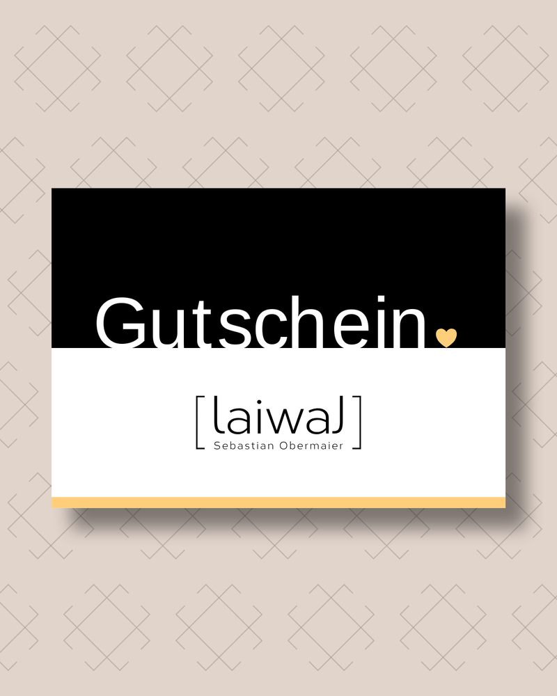 Grafik des Gutscheins von Laiwal Trachten